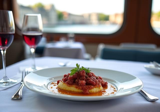 Table gastronomique et vins d'exception